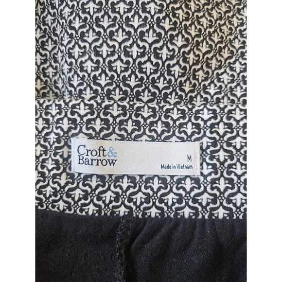 Croft & Barrow Black and White Skort - Picture 6 of 9